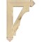 Ekena Millwork Balboa Arts & Crafts Rough Sawn Bracket, Douglas Fir, 4"W x 18"D x 26"H BKT04X18X26BOA03RDF - alternate 3